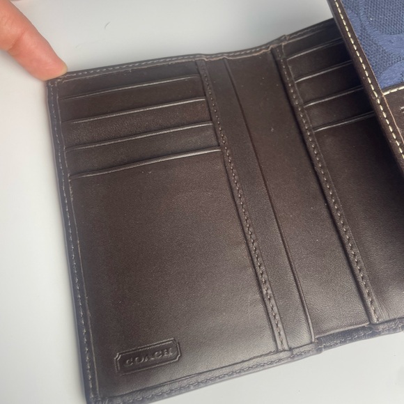 2007 Coach Signature Jacquard Tote & Wallet w/COA - Picture 7 of 16